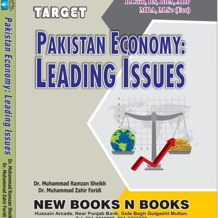 Pakistan Economy Leading Issues Dr M Ramzan Sheikh