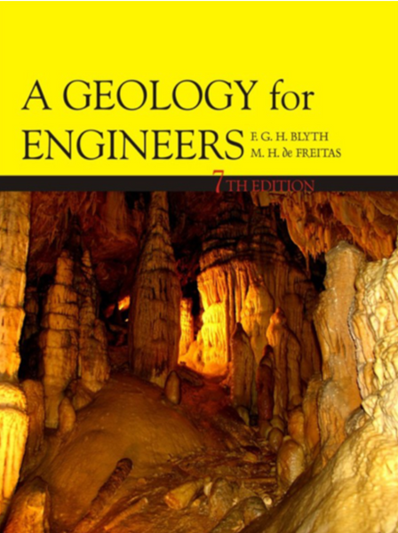 A Geology for Engineers 7th Edition by F.G.H. Blyth Michael de Freitas