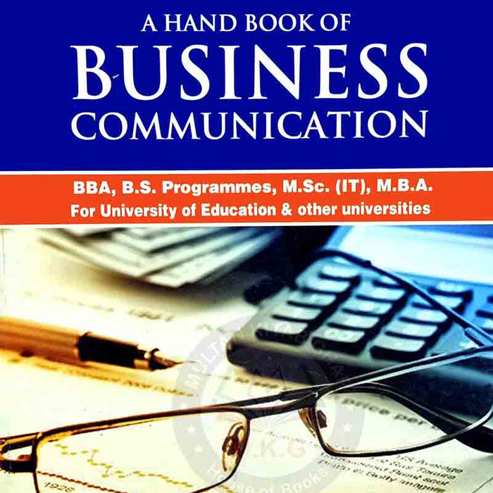 Hand Book Of Business Communication For Bs Hons By Noorullah Shafiq