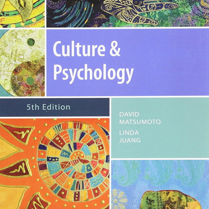 Culture and Psychology, 5th Edition  by David Matsumoto 