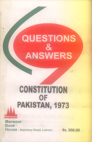 Constitution of Pakistan