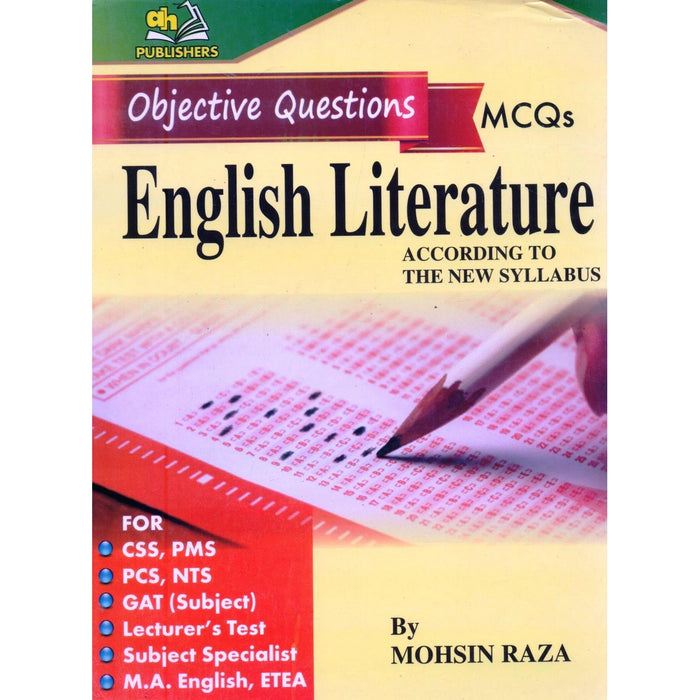 AHP English Literature Mcqs 