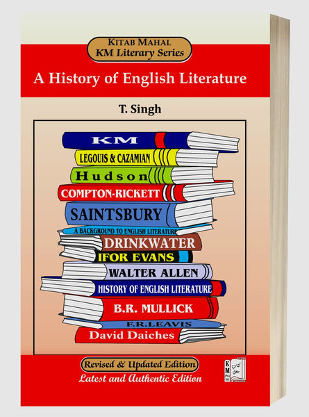 A History of English Literature by T. Singh  – Kitab Mahal