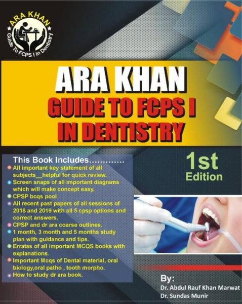 ARA Khan Guide to FCPS 1 in Dentistry 