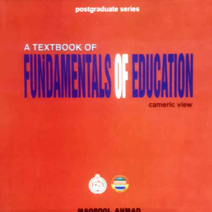 A Textbook of Fundamentals of Education
