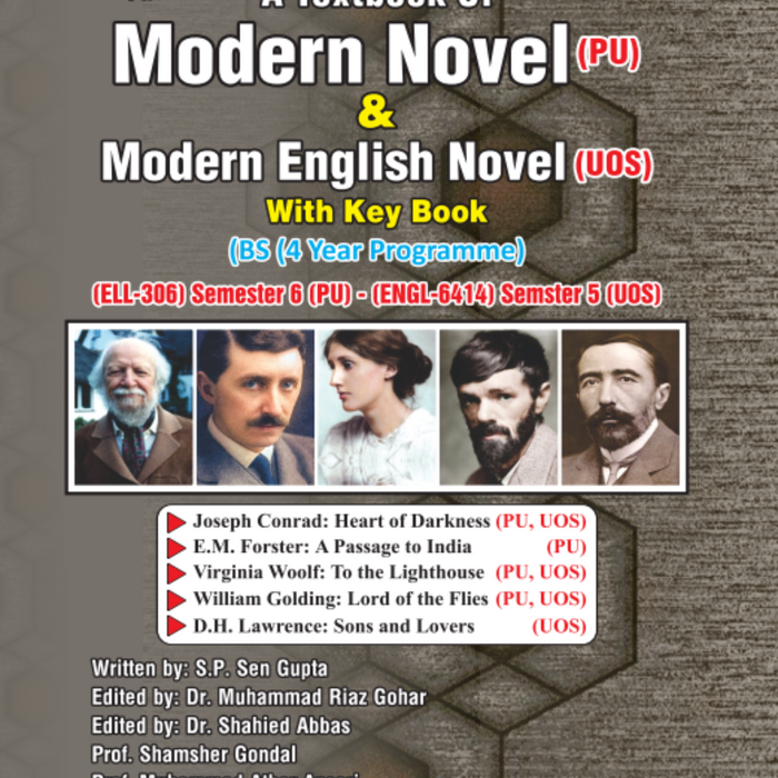 Modern Textbook A Textbook of Modern Novel & Modern English Novel For Bs - With Key Bo – BooksNbooks
