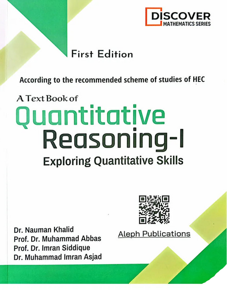 A Textbook of Quantitative Reasoning - I: Exploring Quantitative Skills