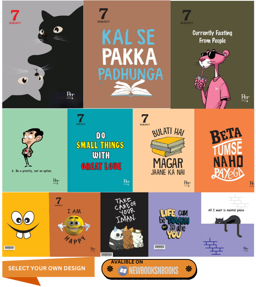 Partition Note Book – BooksNbooks