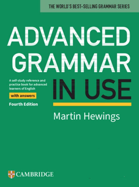 Advanced Grammar In Use With Answers 4th Edition 