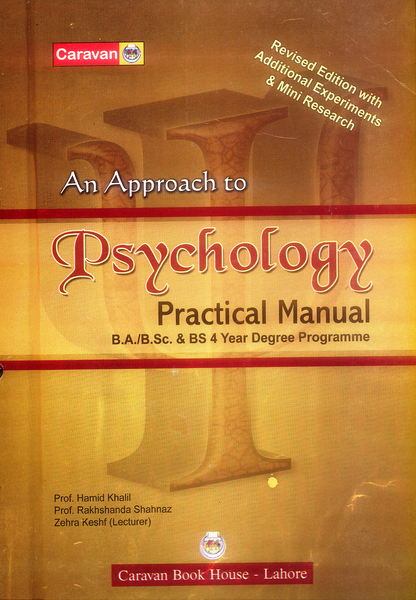 An Approach To Psychology Practical Manual