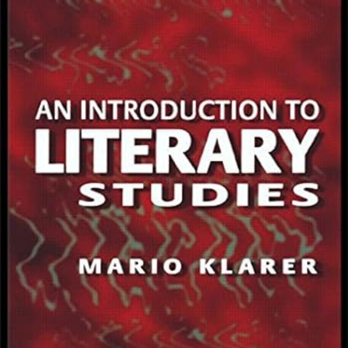 An Introduction to Literary Studies 1st Edition 