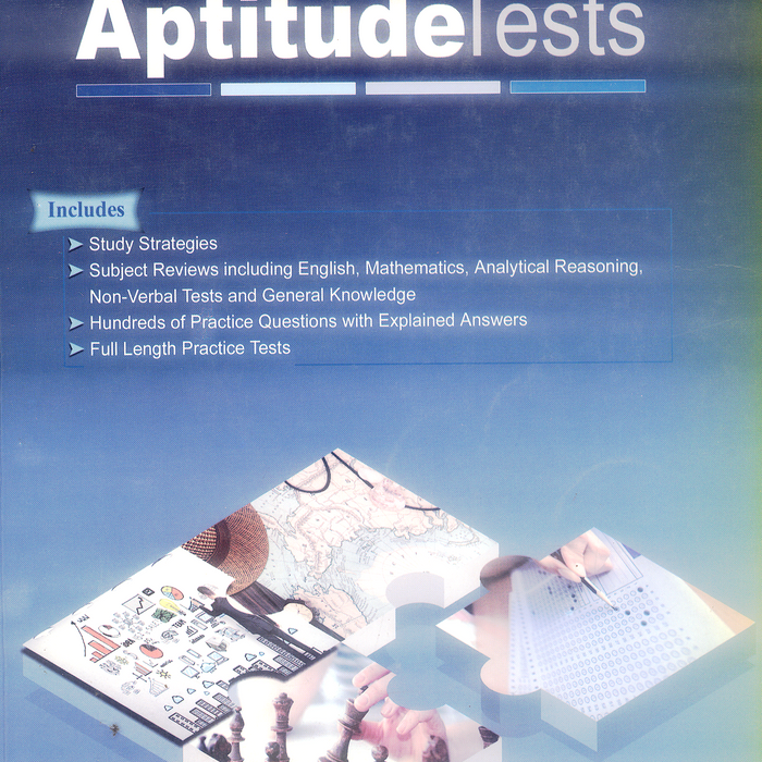 Aptitude Tests For NTS Examination - ILMI