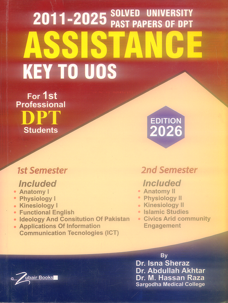 Assistance Key To UOS Solved Papers For 1st Year DPT