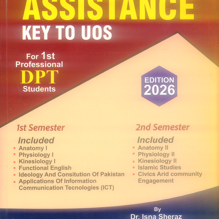 Assistance Key To UOS Solved Papers For 1st Year DPT