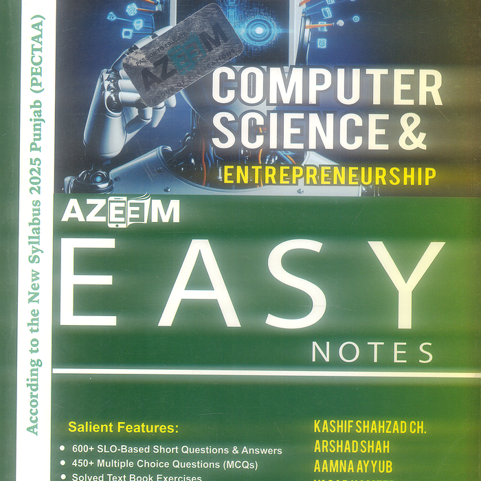 Azeem Easy Notes Computer Science & Entrepreneurship 