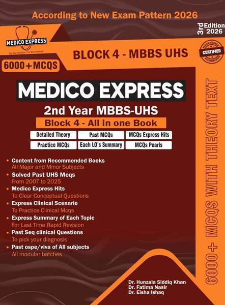 BLOCK 4 Medico Express For 2nd Year MBBS