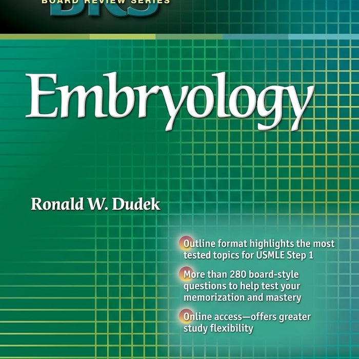 BRS Embryology (Board Review Series)