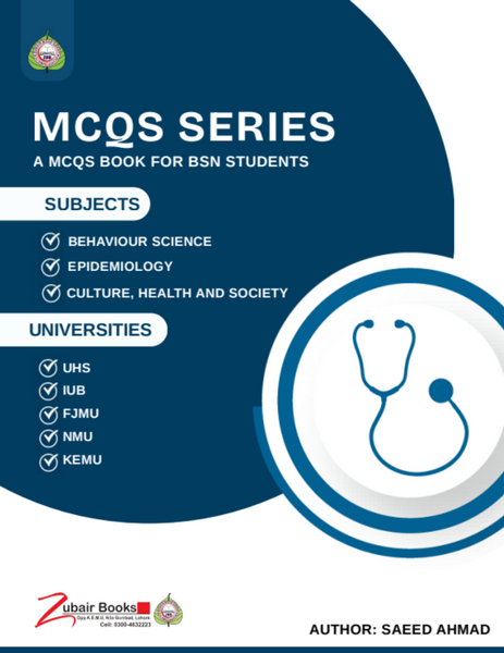 BSN MCQs Series - Behaviour Science Epidemiology Culture, Health And Society