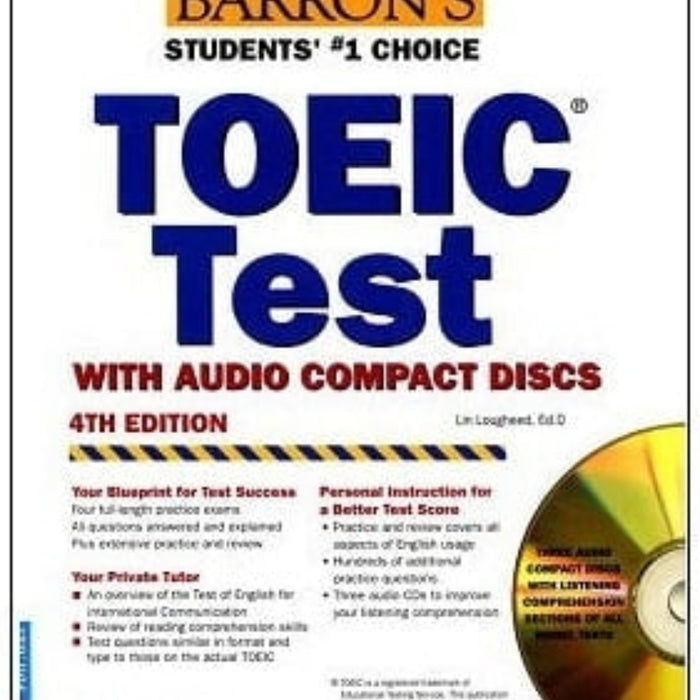 Barron's TOEIC Test 4th Edition 