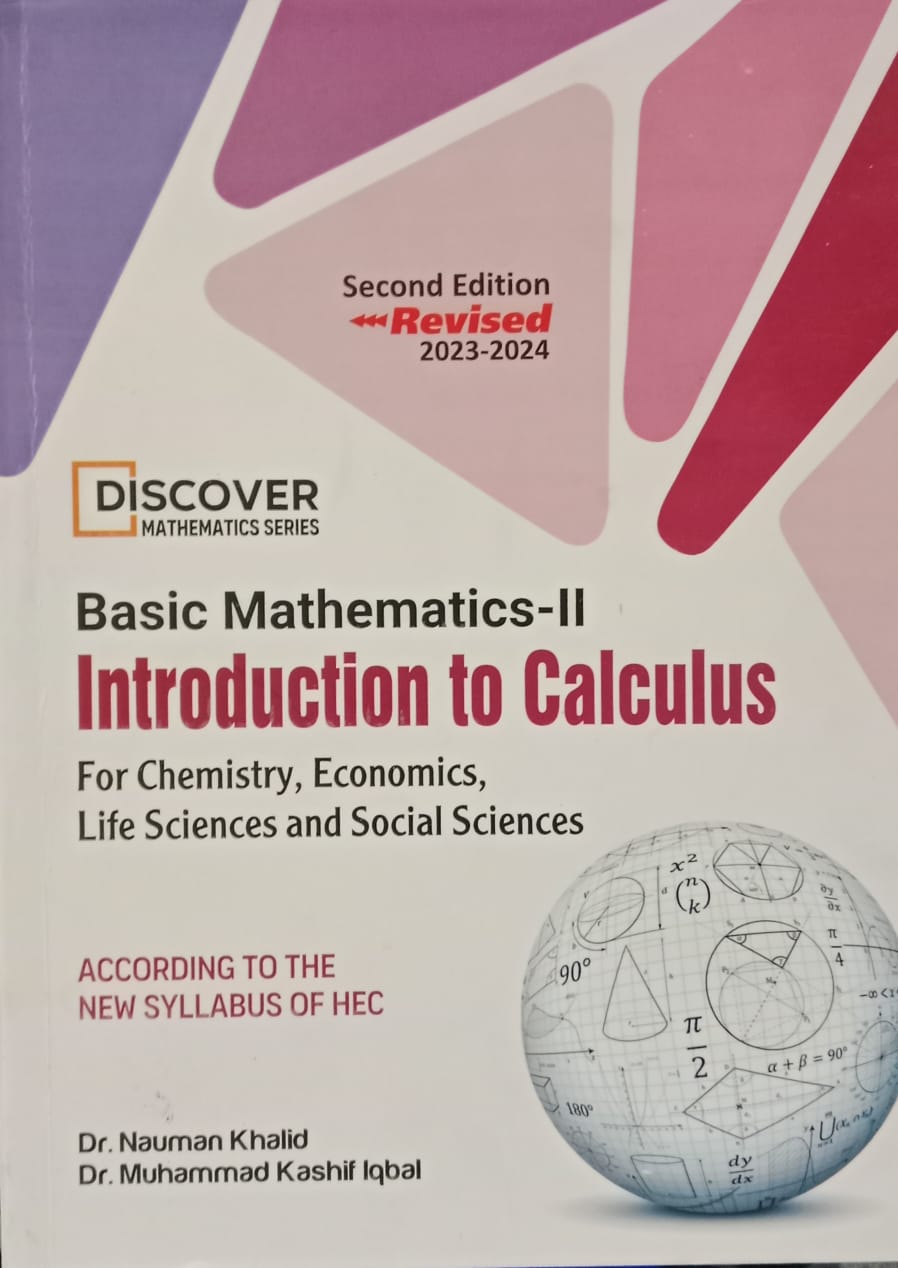 Basic Mathematics-II Introduction to Calculus (Textbook & Solution ...