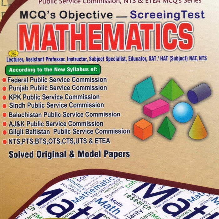 Mathematics MCQs 