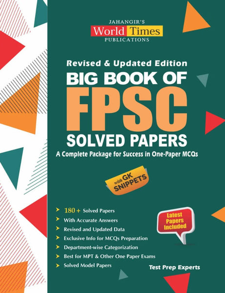 Big Book Of FPSC Solved Papers 