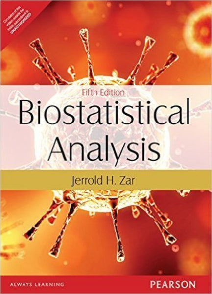 Biostatistical Analysis 5th Edition 