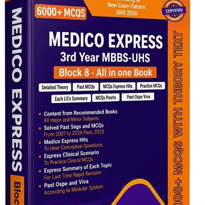 Block 8 – Medico Express For 3rd Year MBBS