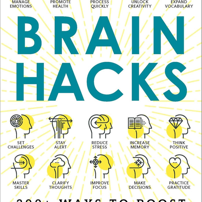 Brain Hacks: 200+ Ways to Boost Your Brain Power (Life Hacks Series) 