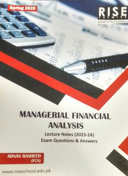 CAF - 06 Managerial And Financial Analysis 