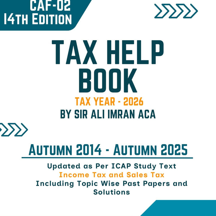 CAF 02 Tax Help Book (Tax Year 2026) 