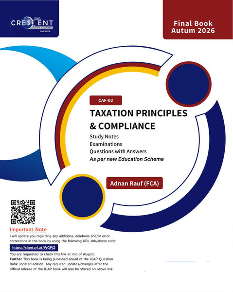 CAF 02 Taxation Principles And Compliance