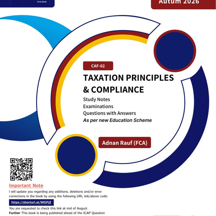CAF 02 Taxation Principles And Compliance