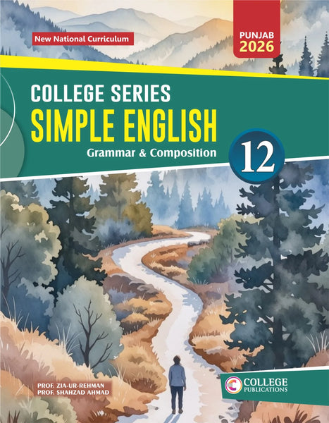 College Series Simple English Grammar & Composition For 12th