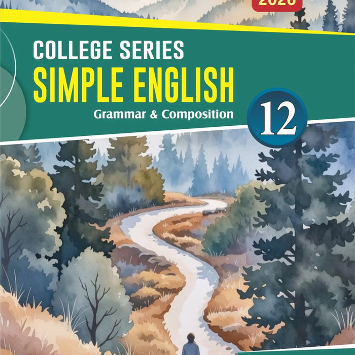 College Series Simple English Grammar & Composition For 12th