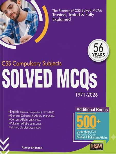 CSS Compulsory Subjects Solved MCQs 