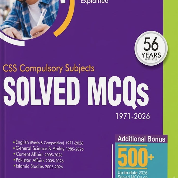 CSS Compulsory Subjects Solved MCQs 