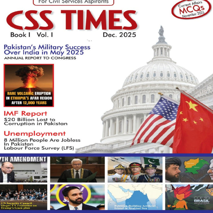 CSS Times Monthly Current Affairs