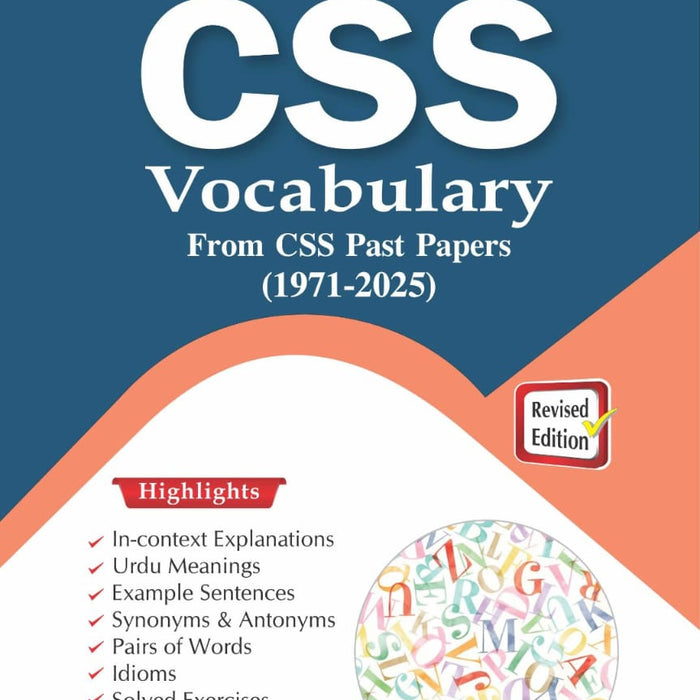 Css Vocabulary Paper Objective CSS Vocabulary From CSS Past Papers For CSS PMS - JWT – BooksNbooks