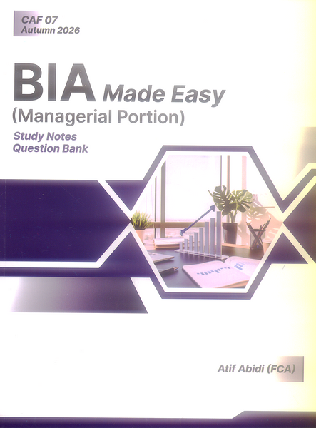 Caf 07 Business Insights and Analysis BIA Made Easy