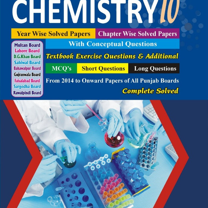 Honey Chemistry Solved Papers (EM) For 10th Class