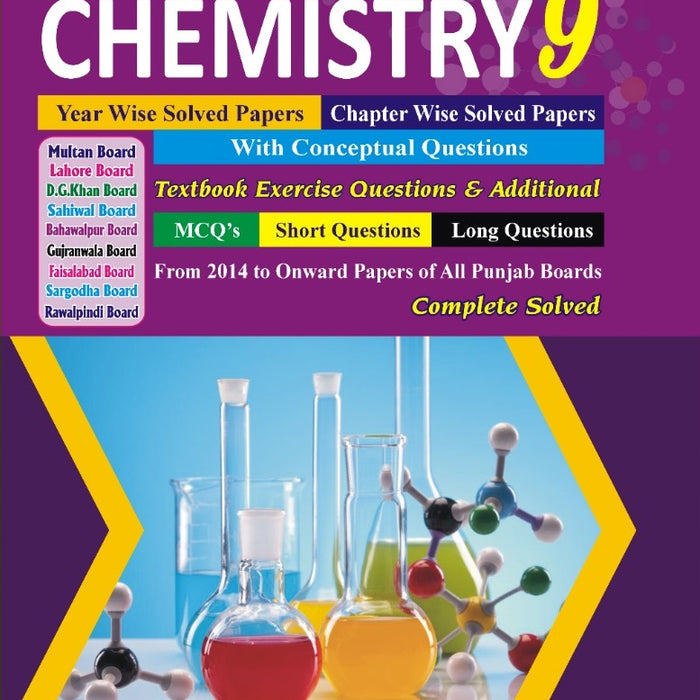 Honey Chemistry Solved Papers (EM) For 9th Class