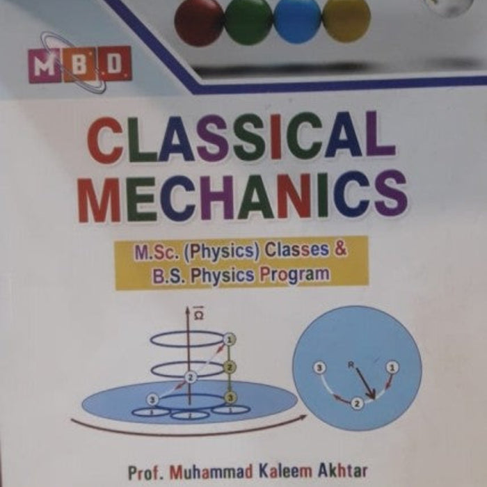 Classical Mechanics For M.Sc Physics & BS Program