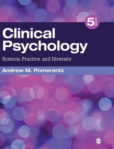 Clinical Psychology Science, Practice And Diversity 5th Edition 