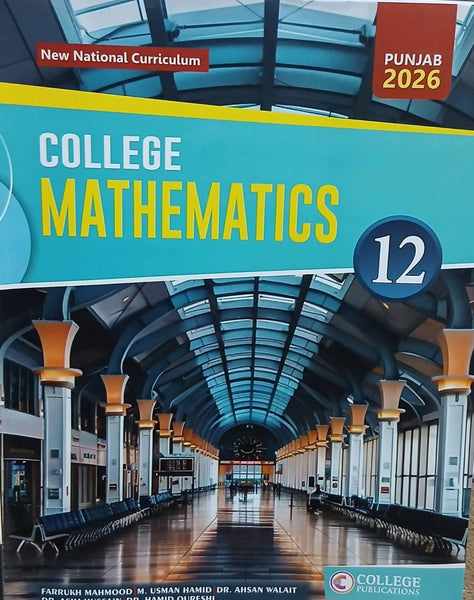 College Mathematics For Class 12th