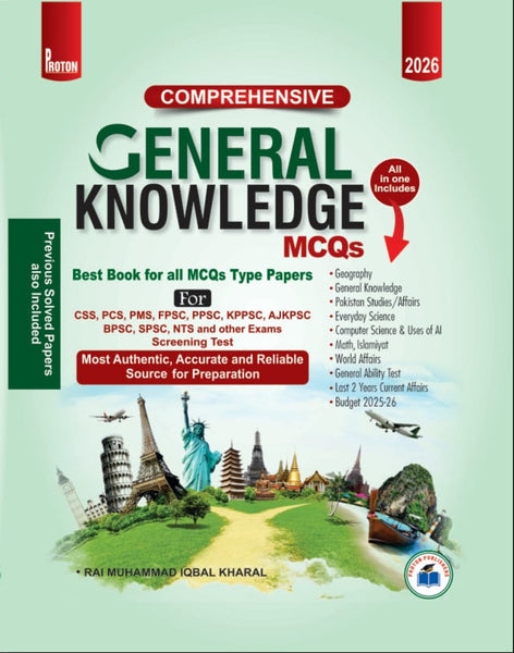 Comprehensive General Knowledge MCQs 