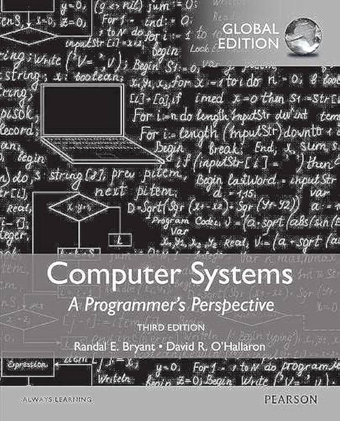 Computer Systems A Programmer's Perspective 3rd Edition