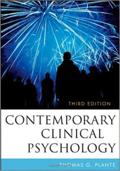 Contemporary Clinical Psychology 3rd Edition