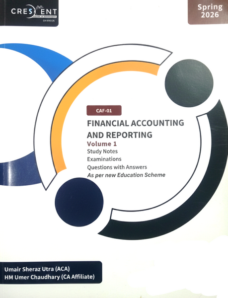 Crescent CAF 01 Financial Accounting And Reporting Volume 1