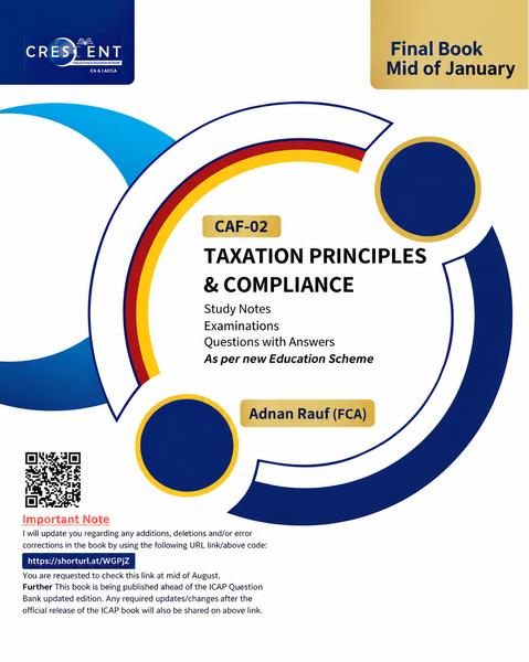 Crescent CAF 02 Taxation Principles And Compliance
